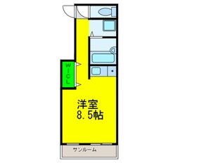 パークシティ長居の物件間取画像